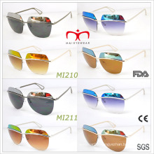2015 Latest Fashion Style for Ladies Metal Sunglasses (MI210-MI211)